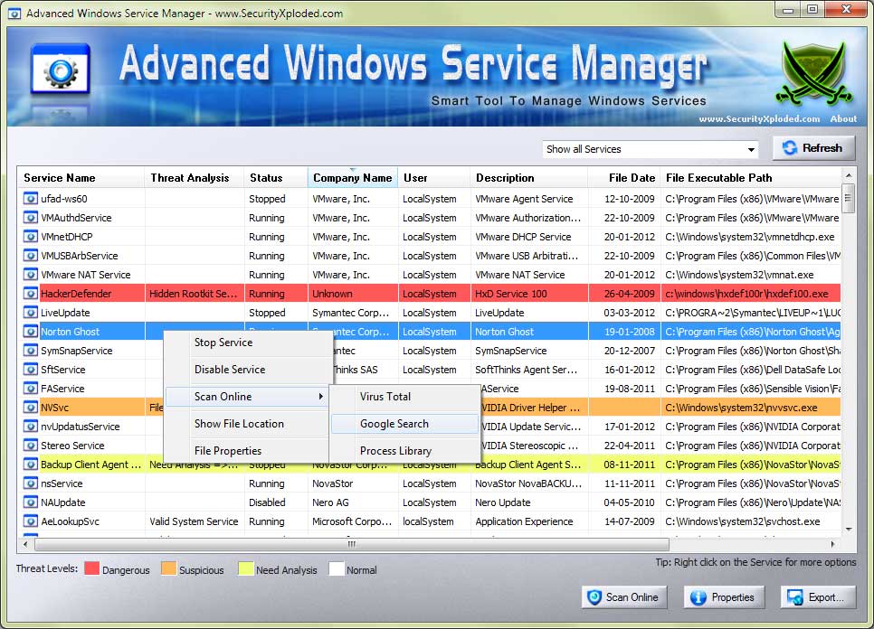 Advanced Windows Service Manager Windows 11 download